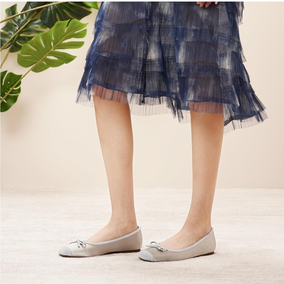 C.Paravano Women's Flats with Bowknot | Casual Slip On Dress Shoes - Picture 5 of 8